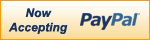 Now accepting PayPal