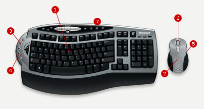 Wireless Laser Desktop 4000
